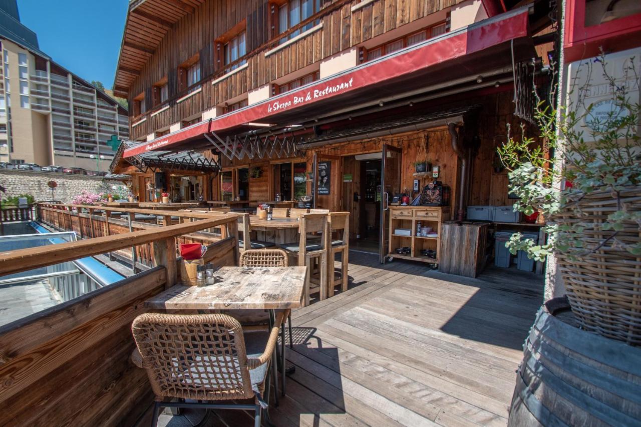 Hotel Le Sherpa Les Deux Alpes Bagian luar foto